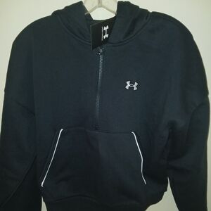 Under Armour Black Half-Zip Hoodie